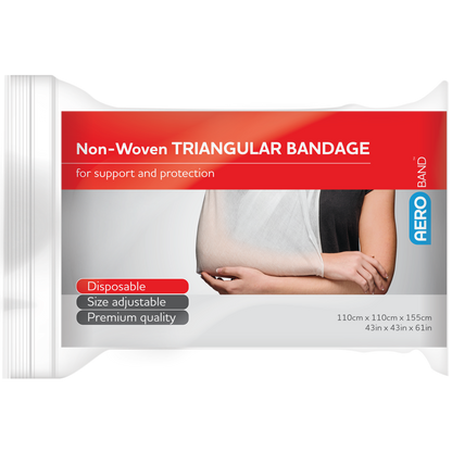 Aeroband Non-Woven Triangle Bandage 110 X 110 X 155CM