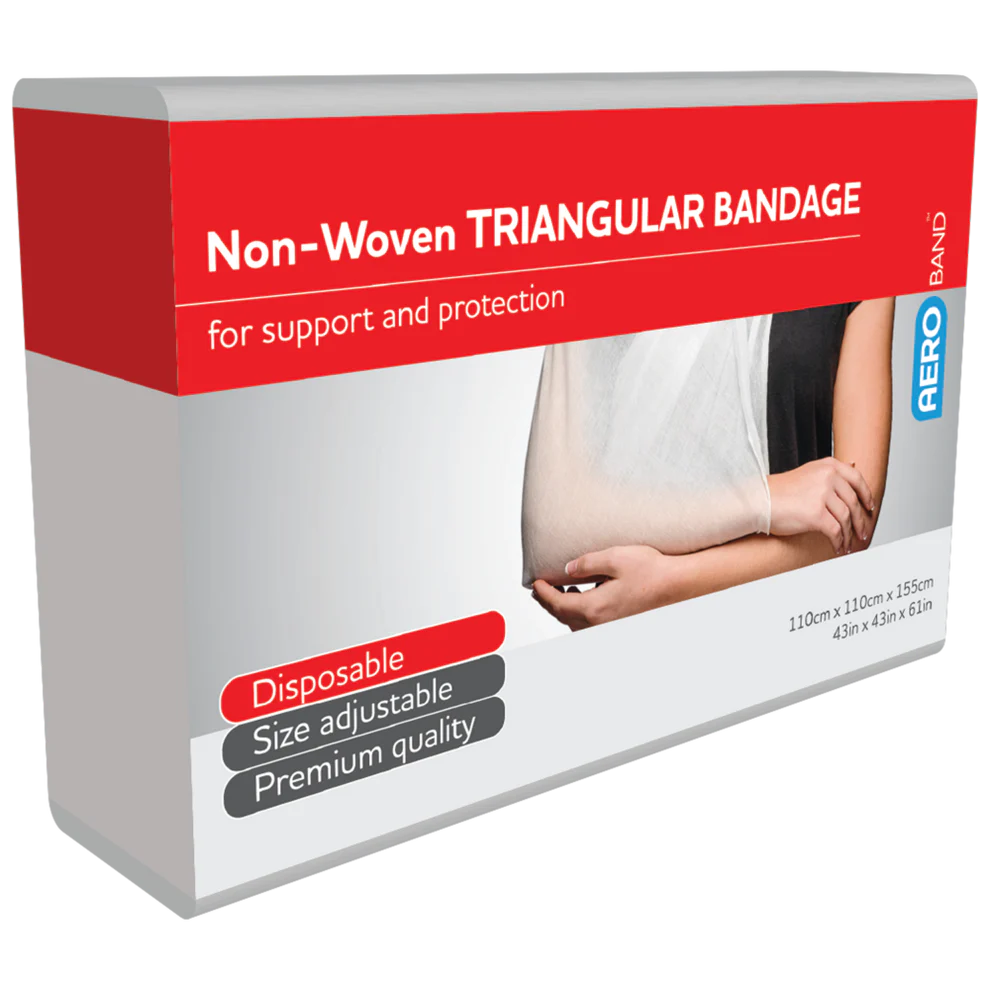 Aeroband Non-Woven Triangle Bandage 110 X 110 X 155CM