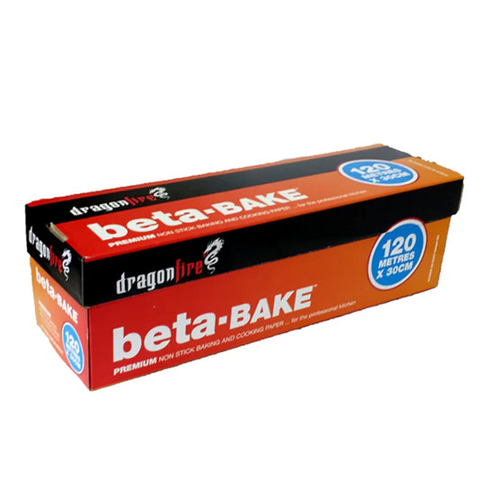 Beta-Bake Premium Baking Paper - 280°C Heat Resistant (30cm x 120m)