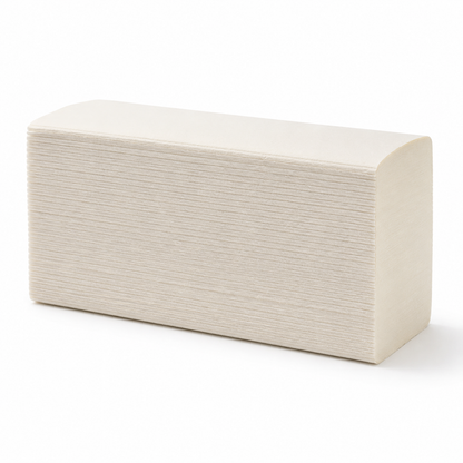 Eco Interleaved Hand Towel – Sugarcane & Virgin Pulp (Carton)