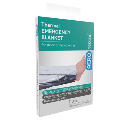 AERORESCUE THERMAL BLANKET 140 X 210CM ATB130R