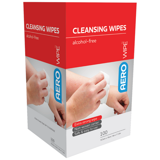 AEROWIPE ALCOHOL-FREE CLEANSING WIPES - QTY 100 AW8100