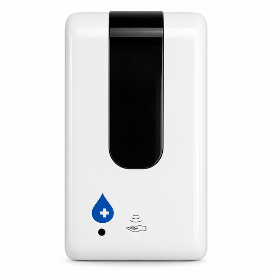 MediClear Automatic Hand Sanitiser Dispenser – Touchless Infrared 1200ml Wall Mount White