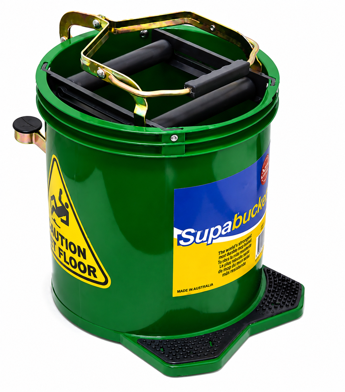 Nab Mop Bucket – Heavy Duty 16L Colour-Coded (Blue, Green, Red & Yellow)